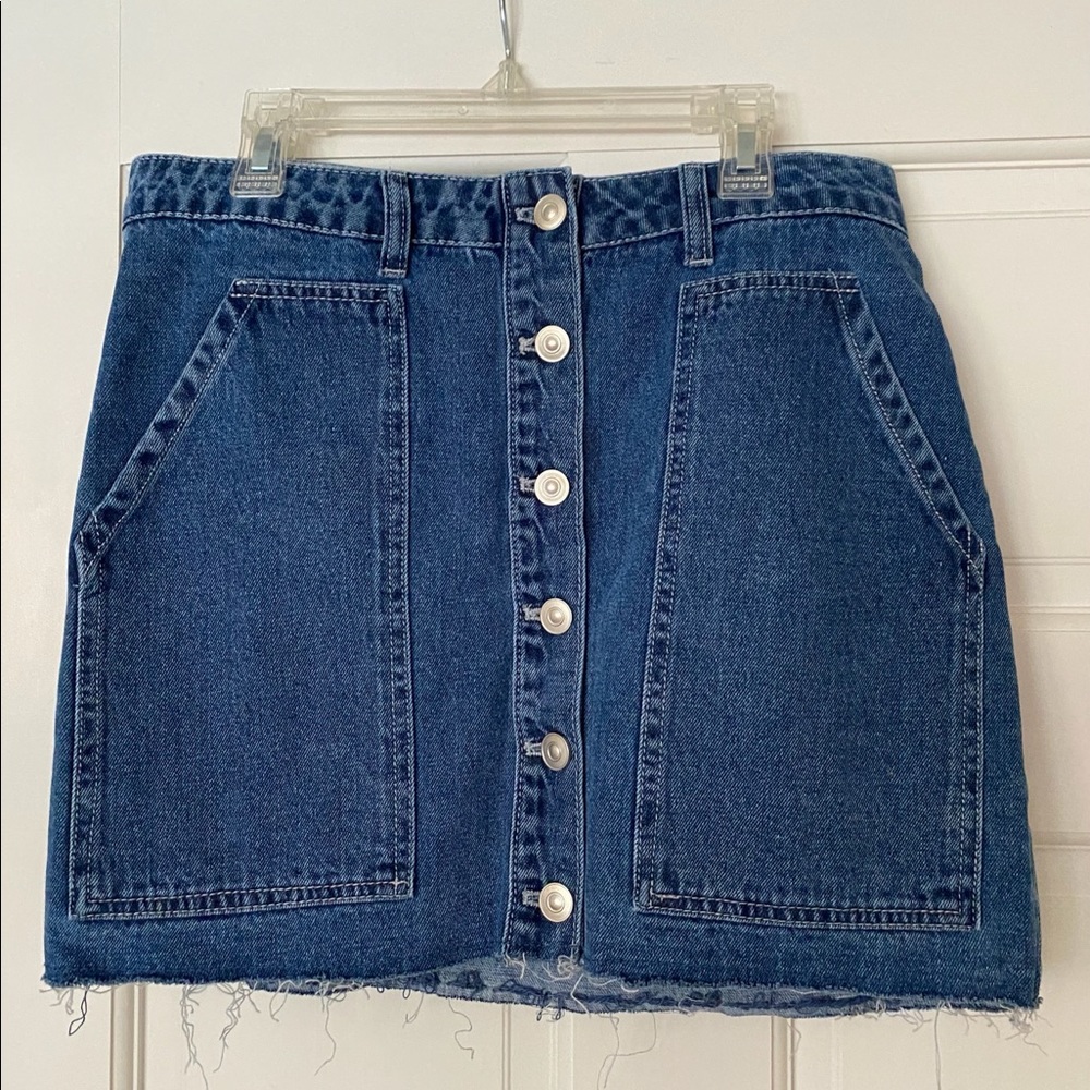jean skirt
